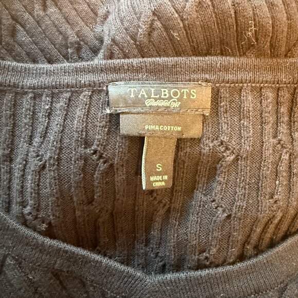 Talbots V-Neck Sweater -- Small - Picture 3 of 3
